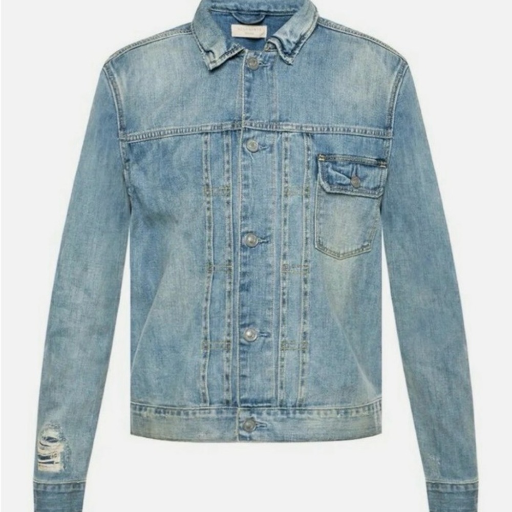 All Saints Indigo Denim Jacket